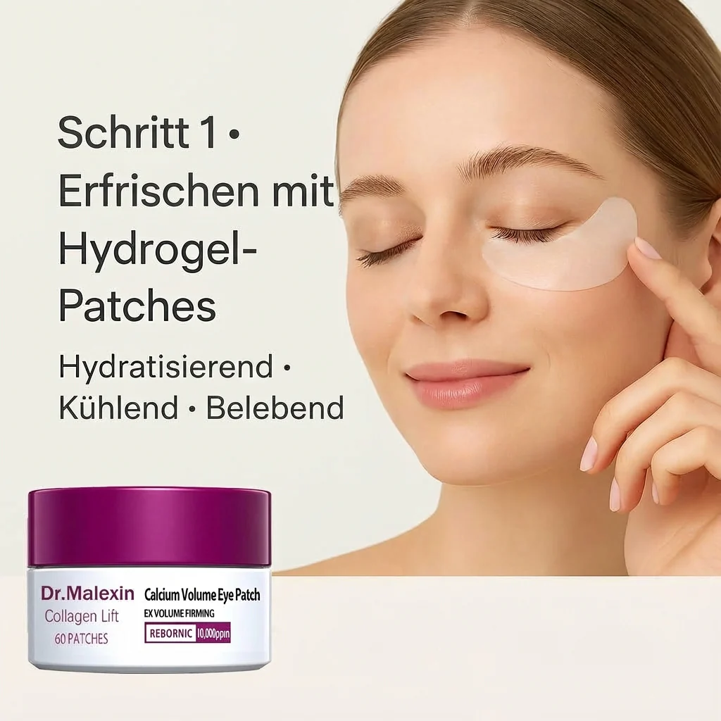 [Dr.Malexin Offiziell]🥰Calcium Volume Multi Balm + Eye Patch 60 Stück – Koreanische Hautpflegekosmetik - Image 9